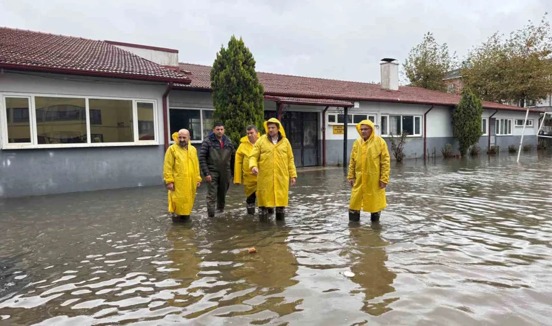 Sakarya’nın Karasu ilçesinde etkili olan sel ve sağanak yağışların ardından