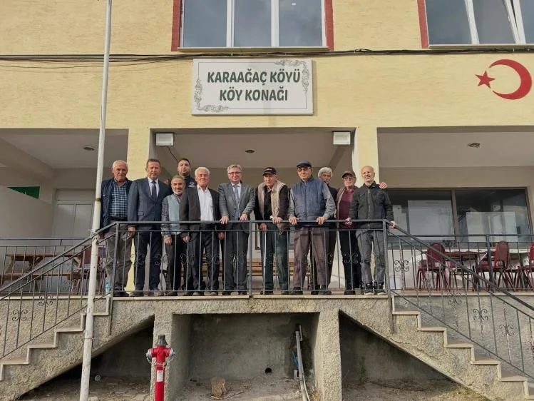 Bilecik’in Bozüyük İlçe Kaymakamı Dr. Ahmet Naci Helvacı, köylerde incelemelerde