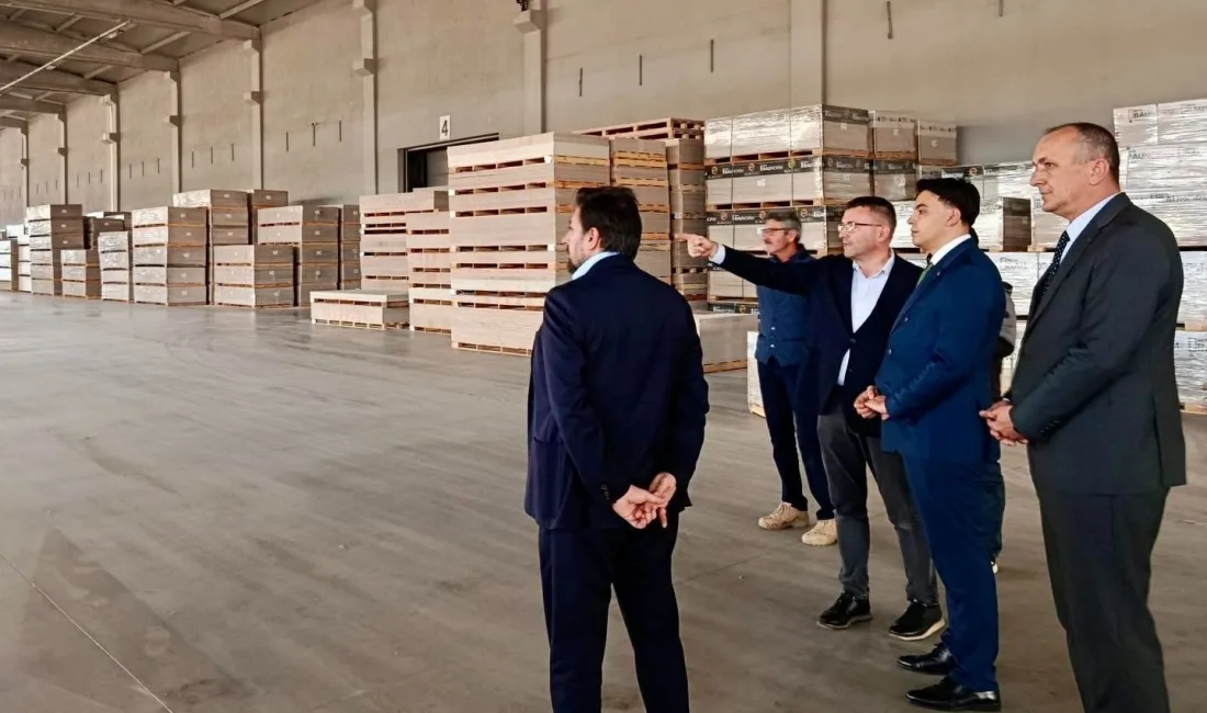 Bilecik’in Pazaryeri ilçesinde Kaymakam Muhammet Mustafa Kara, Organize Sanayi Bölgesi’nde