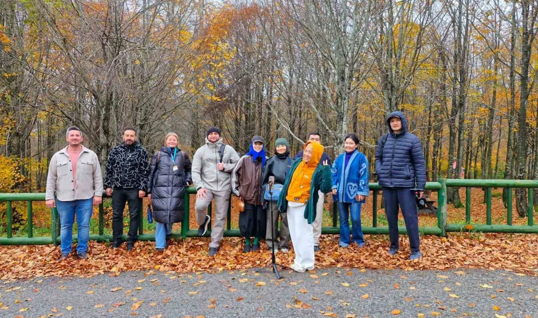 Kocaeli’nin turizm değerlerini yerinde inceleyen Kazakistanlı 8 sosyal medya fenomeni,