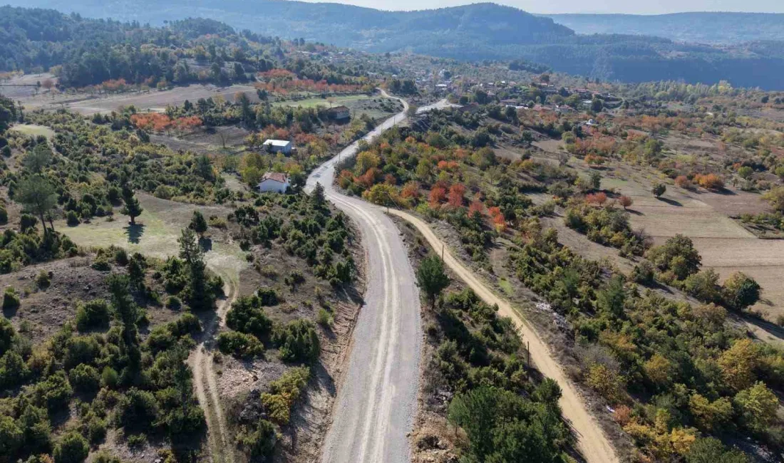 Bursa Büyükşehir Belediyesince Keles ilçesinin Karaardıç, Issızören ve Denizler mahalleleri