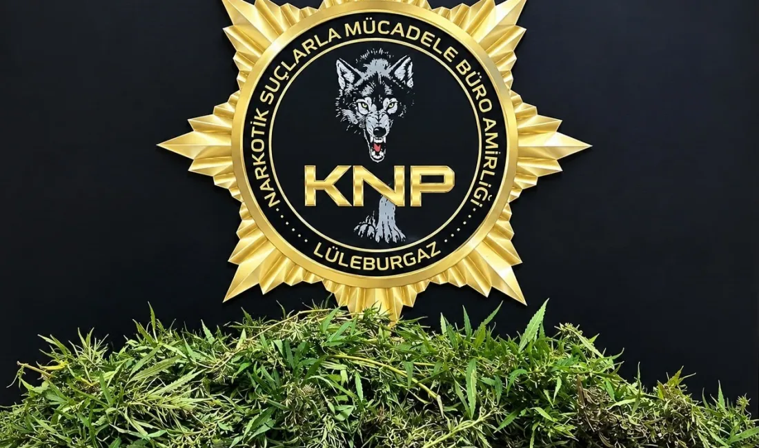 Kırklareli’nde uyuşturucu madde ticaretinin önlenmesine yönelik çalışmada 3 kilo 500