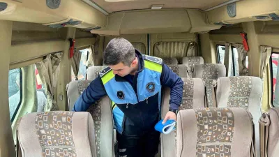 Kırklareli’nde taşımalı eğitim kapsamında hizmet veren araçlar ile özel öğrenci