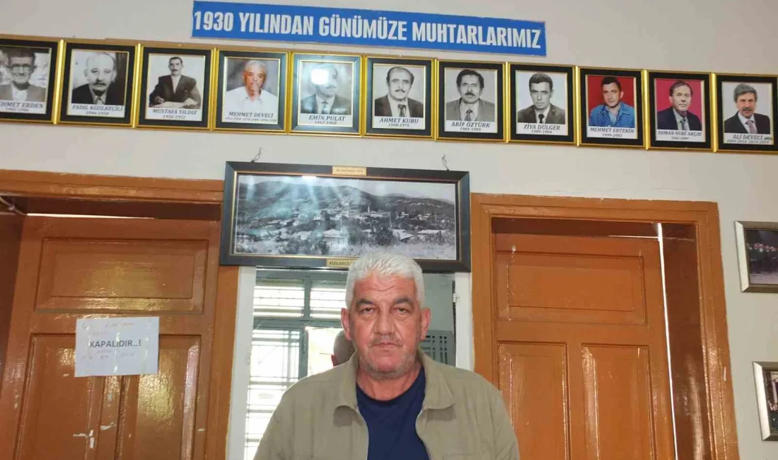 Edremit İlçesinde, turistik Kızıkeçili kırsal mahalesinde, muhtarlık binasında 1930 yılından