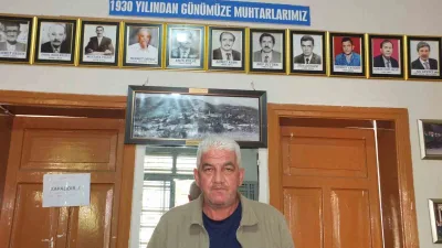 Edremit İlçesinde, turistik Kızıkeçili kırsal mahalesinde, muhtarlık binasında 1930 yılından