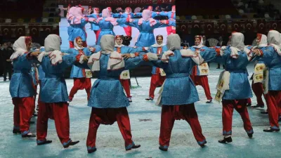 Kocaeli’de 29 Ekim Cumhuriyet Bayramı, mehter takımı ve halk oyunları