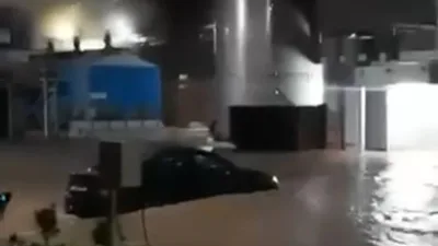 Kocaeli’nin Başiskele ilçesinde gece boyunca etkisini sürdüren kuvvetli sağanak yağış,