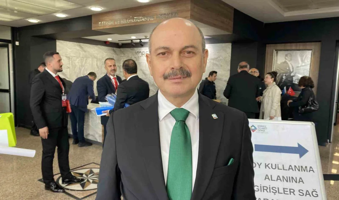 Körfez Ticaret Odası’nda gerçekleştirilen organ seçimlerinde mevcut Başkan Recep Öztürk’ün