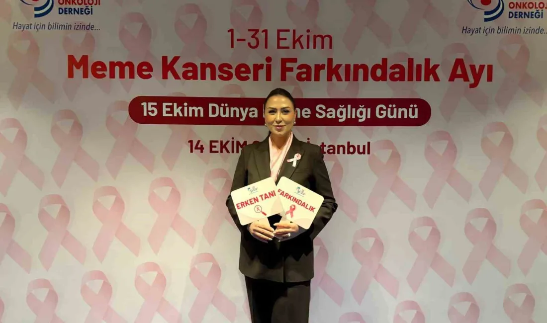 Meme Kanseri Farkındalık Ayı kapsamında açıklamalarda bulunan Türk Tıbbi Onkoloji