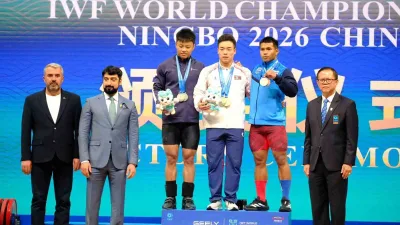 Dünya Halter Şampiyonası’nda erkekler 75 kiloda milli sporcu Kaan Kahriman