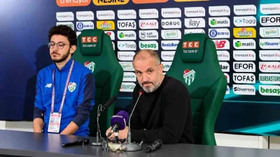 Bursaspor Teknik Direktörü Mustafa Er, Bandırmaspor, maçının ardından yaptığı açıklamada,