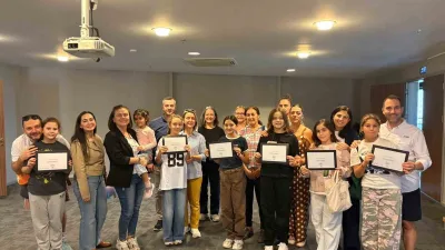 Nilüfer Belediyesi, düzenlediği öz savunma atölyesi ile kız çocuklarının kendi