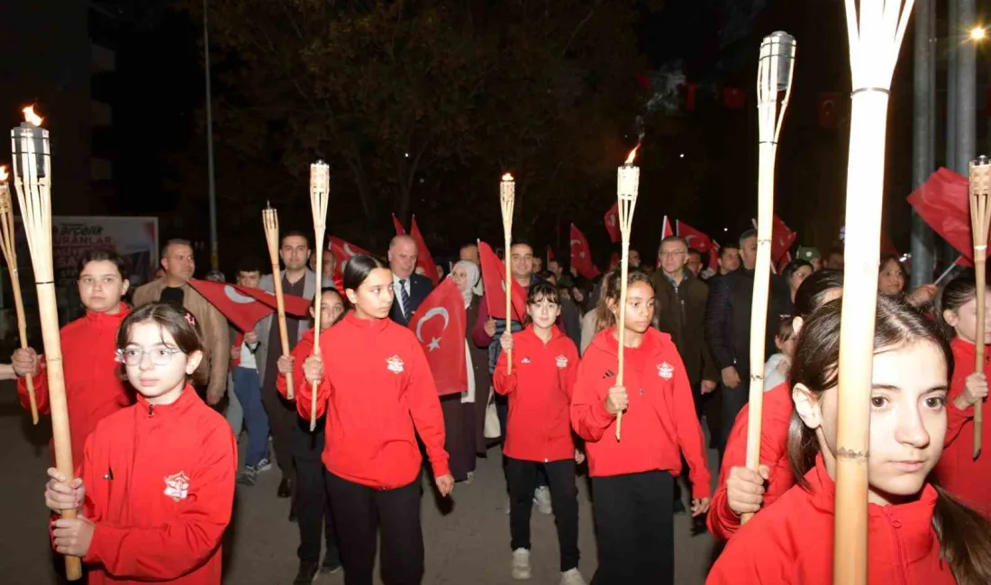 Bilecik’in Osmaneli ilçesinde 29 Ekim Cumhuriyet Bayramı’nın 103’inci Yıl Dönümü