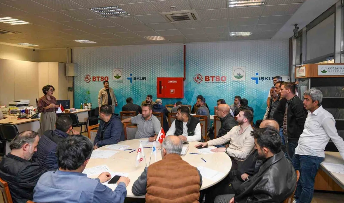 Osmangazi Belediyesi, iş arayan vatandaşlarla iş dünyasının temsilcilerini bir araya