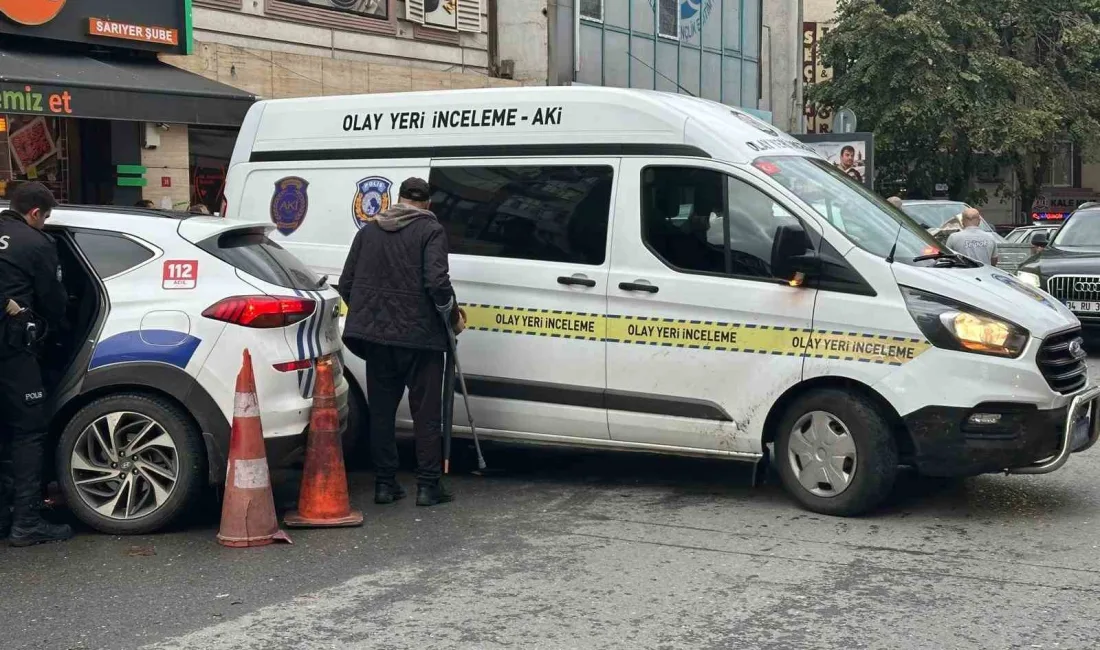Sarıyer’de bir iş yerine motosikletli iki şahıs tarafından silahlı saldırı