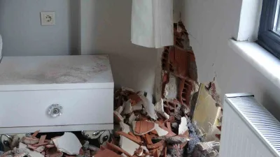 İstanbul Pendik’te hafriyat kamyonu, iddiaya göre freninde meydana gelen sorun