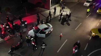 İstanbul İl Emniyet Müdürü Selami Yıldız, Kağıthane’de polis ekiplerinin gerçekleştirdiği