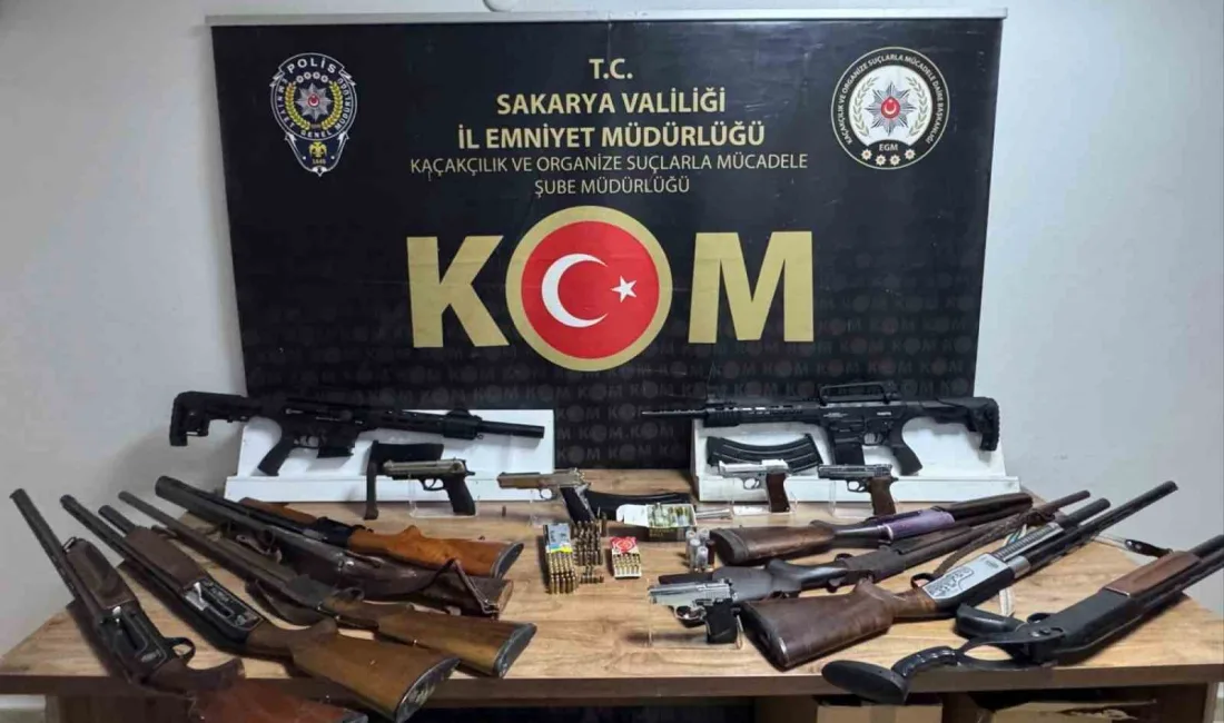 Sakarya’da “Sokaklar Güvende” operasyonları kapsamında 2 ilçede düzenlenen operasyonlarda 6