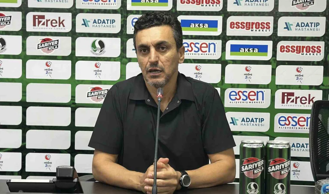 Sakaryaspor’un sahasında karşılaştığı İskenderunspor ile 2-2 berabere kaldığı maçın ardından
