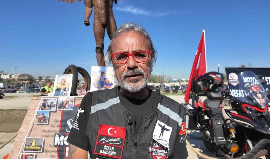 İstanbul Silivri’de bir araya gelen yaklaşık bin motosikletli, kazalarda hayatını