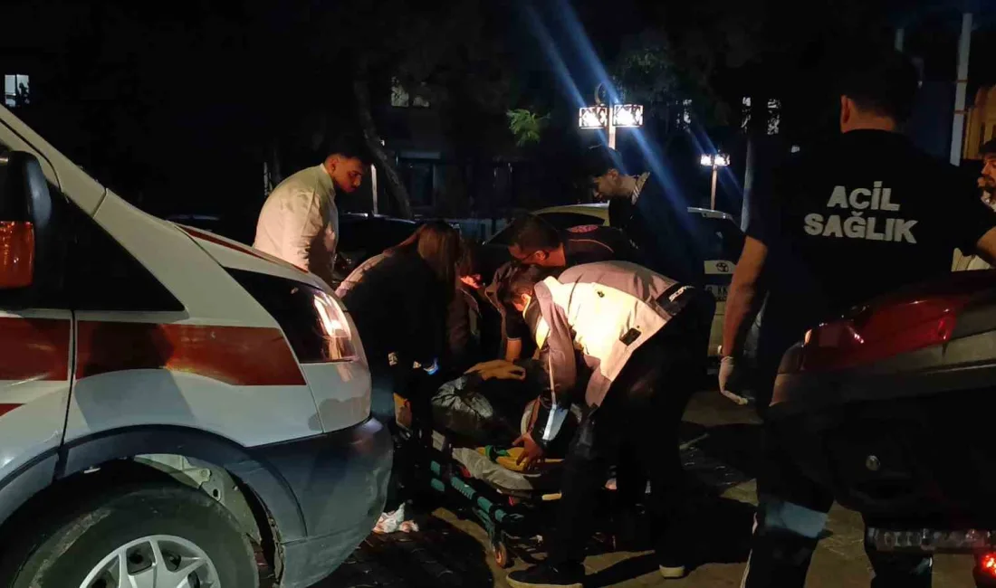 Tekirdağ’ın Süleymanpaşa ilçesinde otomobil ile motosikletin kontrolsüz kavşakta çarpışması sonucu