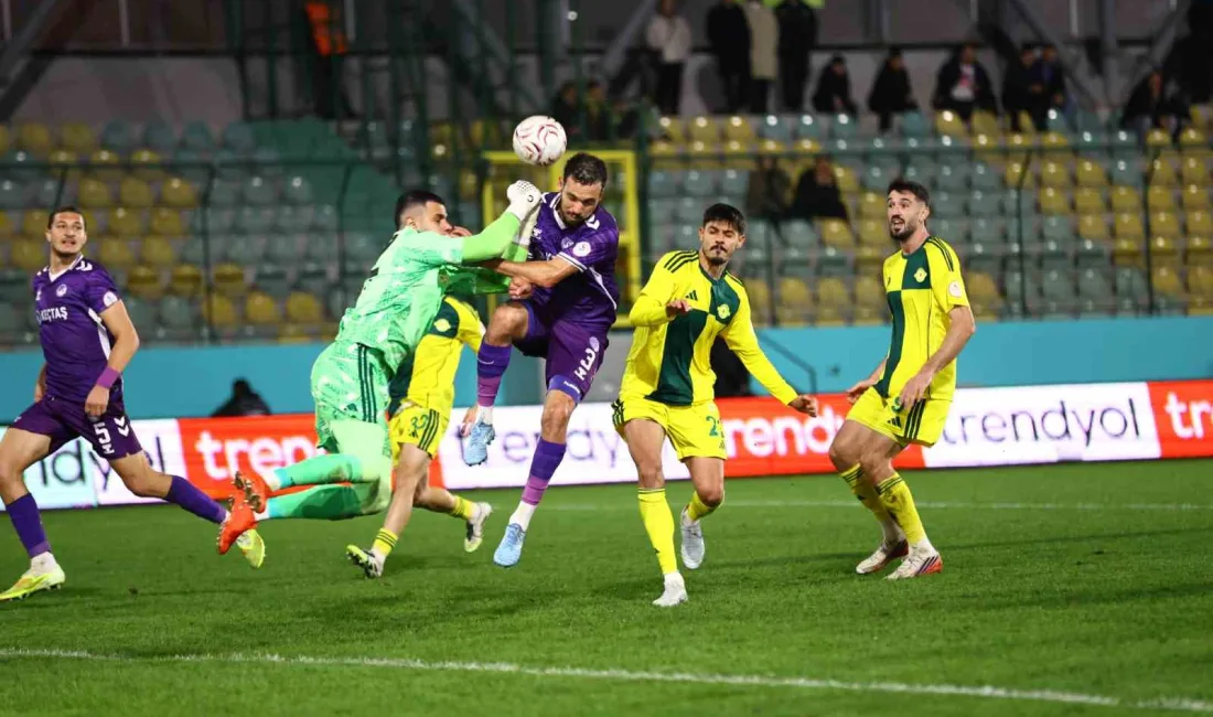 Trendyol 1. Lig’in 13. haftasında Esenler Erokspor, konuk ettiği Ankara