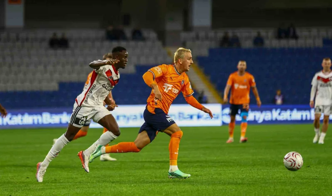 Trendyol Süper Lig’in 8. haftasında Başakşehir, sahasında Gaziantep Futbol Kulübü
