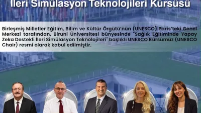 Biruni Üniversitesi bünyesinde kurulan “Sağlık Eğitiminde Yapay Zekâ Destekli İleri