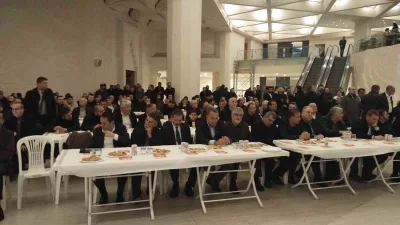 Türkiye Belediyeler Birliği başkan vekilliği seçimi için Ankara’ya gittiği sırada
