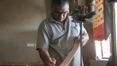 Sakarya’da Kültür ve Turizm Bakanlığı sanatçısı Hanifi Bereket, yarım asırdır
