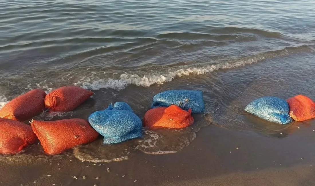 Mudanya İlçe Tarım Müdürlüğü ve Sahil Güvenlik ekipleri tarafından Eğerce