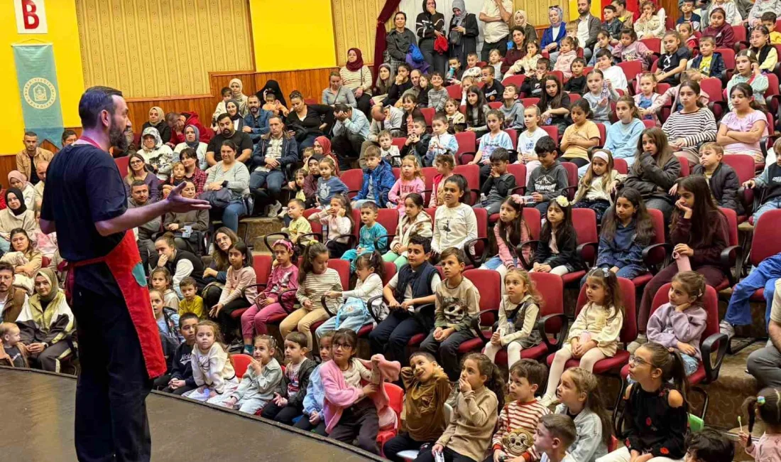 Çocukların kültür ve sanatla iç içe büyümesini hedefleyen Yıldırım Belediyesi,